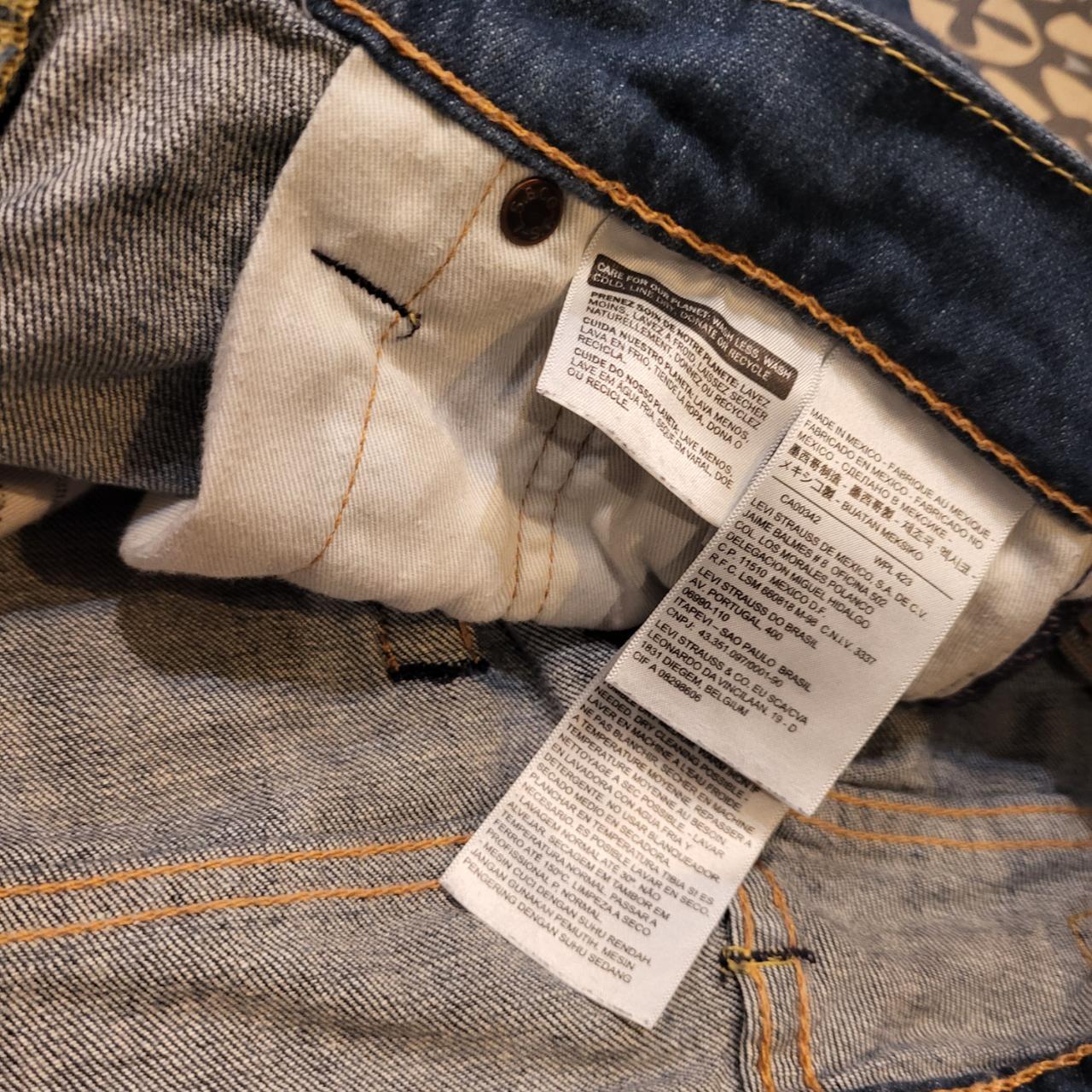 JNS216BR - Vintage retro essential Levi’s 511 Blue Wash Denim Jeans Trousers pants #denim #levis #slimfit #levis511 #skater