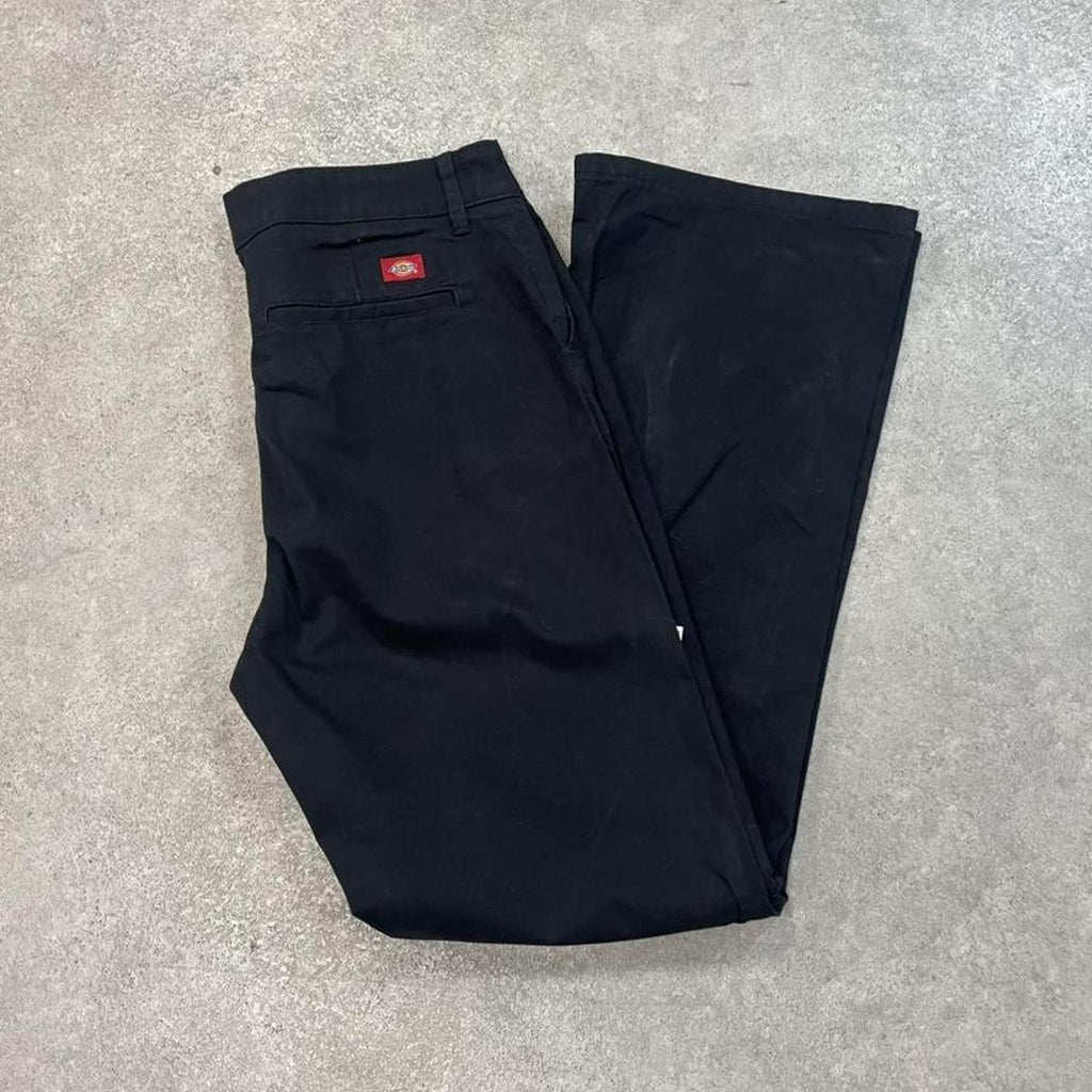 Dickies Black Chino Skater Trousers Workwear Pants