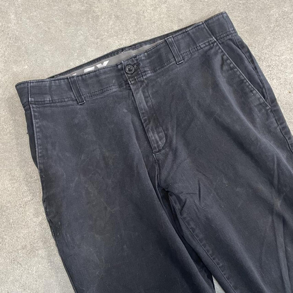 Dickies Black Chino Skater Trousers Workwear Pants