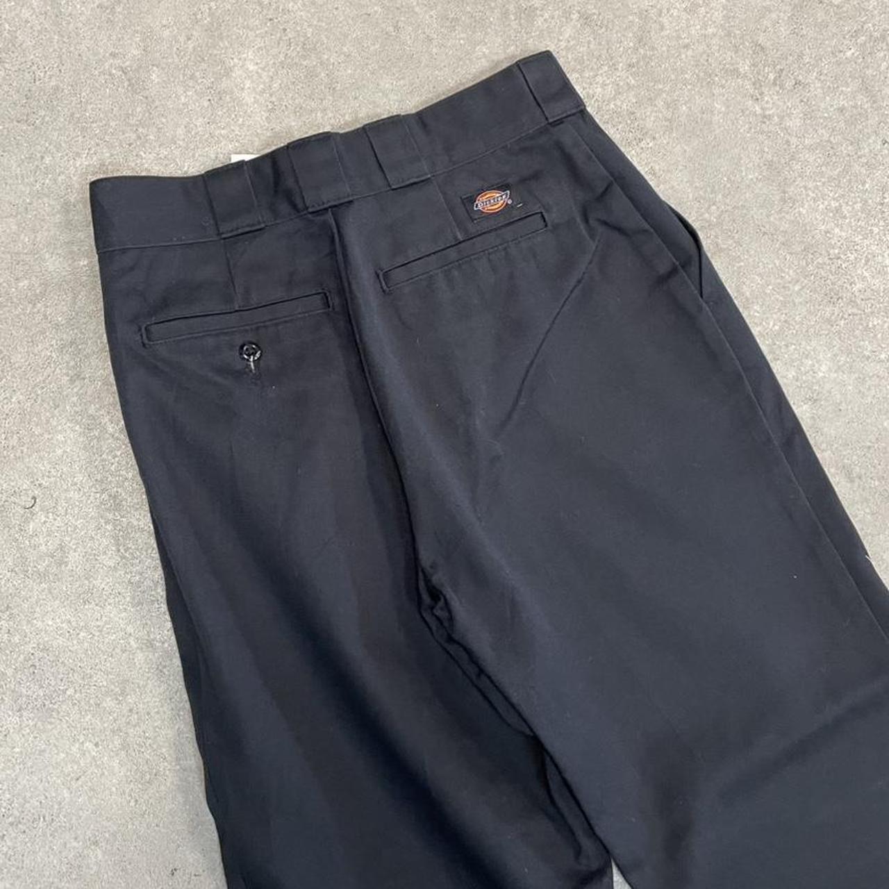 Dickies Black Chino Skater Trousers Workwear Pants