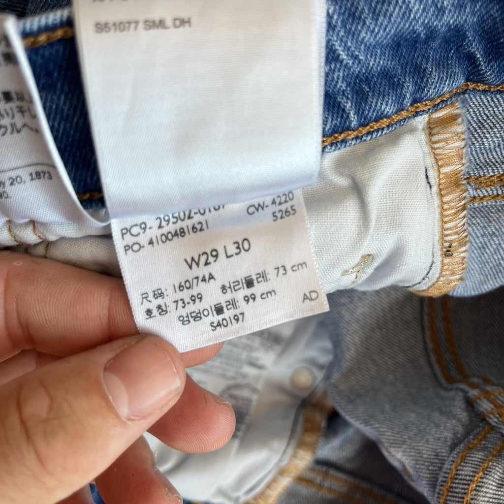 Levi’s 501 Dark Wash Denim Jeans