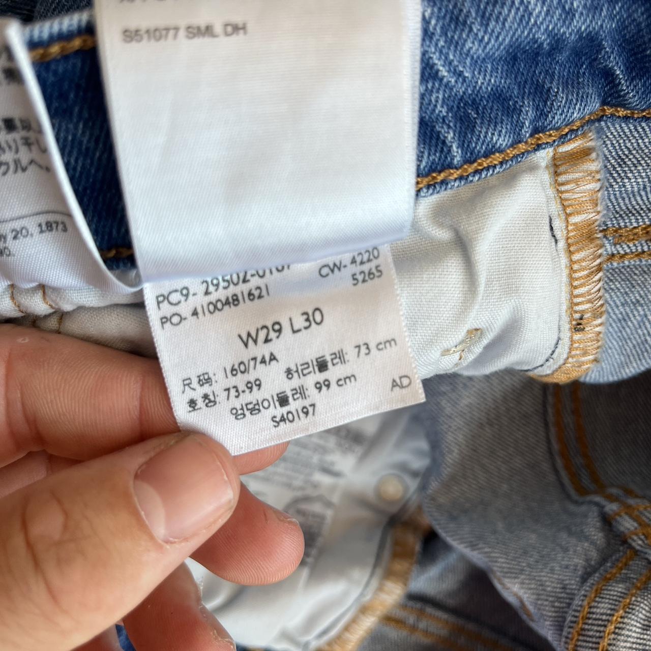 Levi’s 501 Dark Wash Denim Jeans