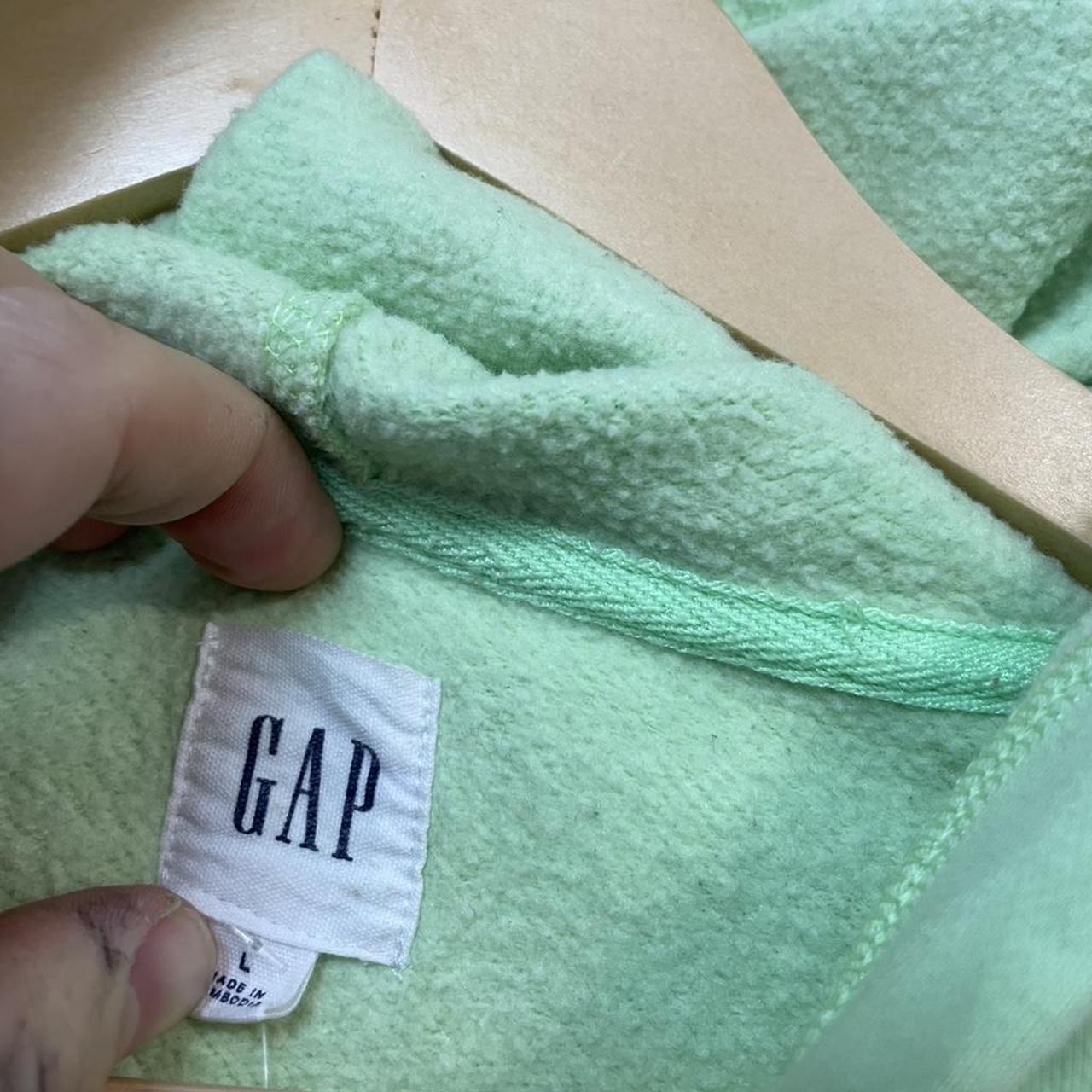 Y2K Gap Embroidered Spellout Full Zip Hoodie
