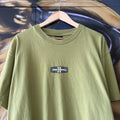 Vintage No Fear T shirt Mens XL Olive Green Box Logo Bogo Graphic Print Skate Surf Tee Top 90s Y2K 00s