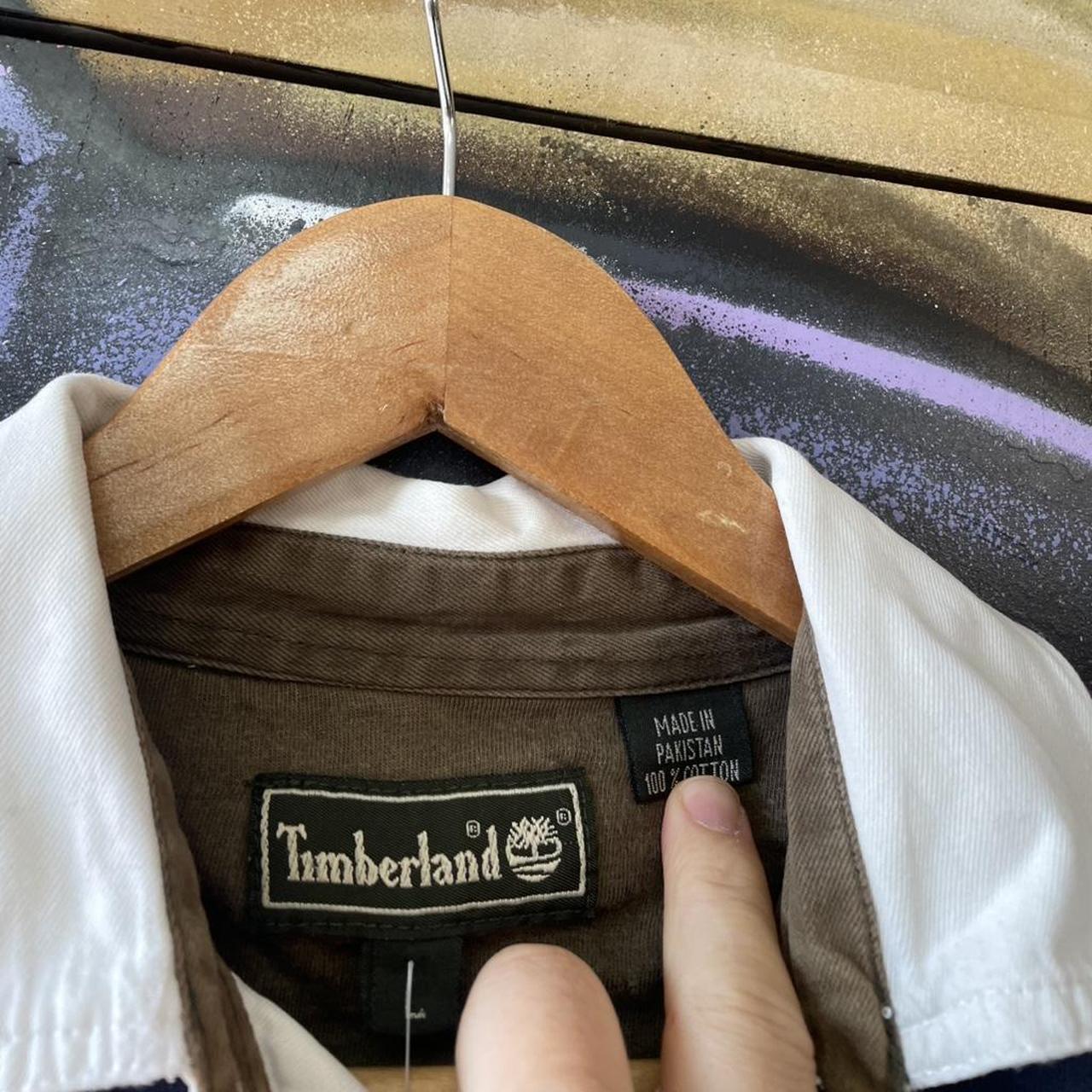 Vintage Timberland Striped Long Sleeve Rugby Jersey