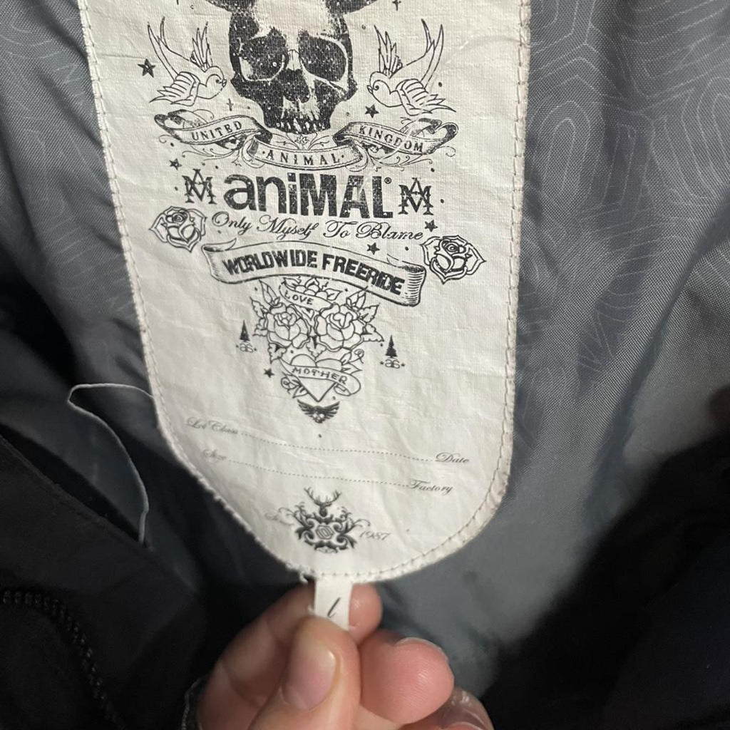 Y2K Animal Multi Pocket Ski Jacket