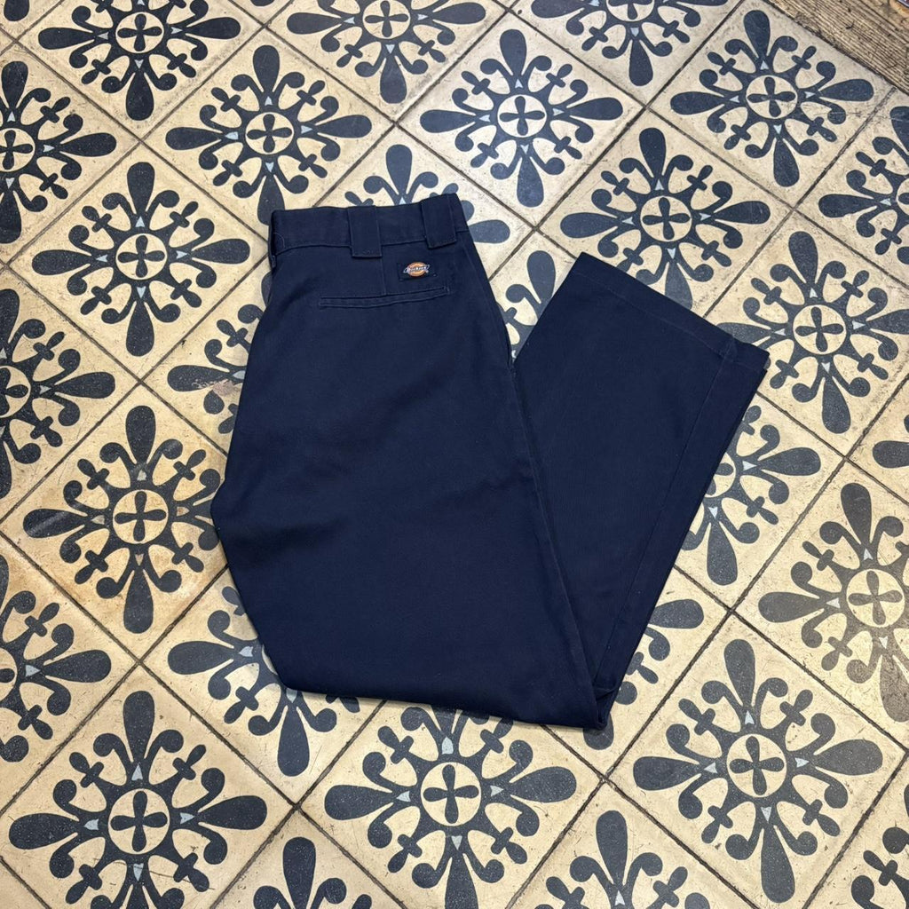 BR2306JH-F - Vintage retro essential Navy Dickies Trousers pants casual workwear #skater #utility #workwear #carpenter #dickies