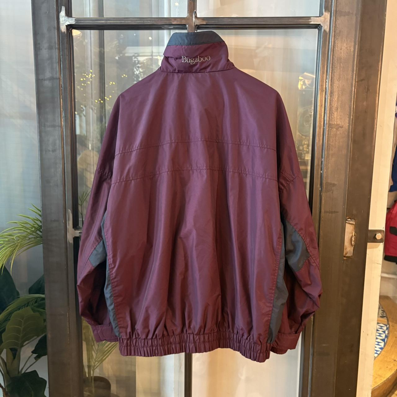 0325F63BR - Vintage Retro Essential Purple Columbia Lightweight jacket coat #gorpcore #hike #expedition #festival #columbia