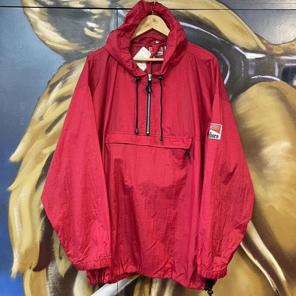 Marlboro Packable Windbreaker Jacket
