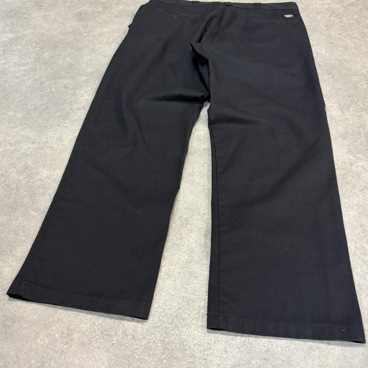 BR1011BD-U - Vintage retro essential Black Dickies Straight Leg Trousers pants casual workwear #skater #utility #workwear #straightleg #dickies