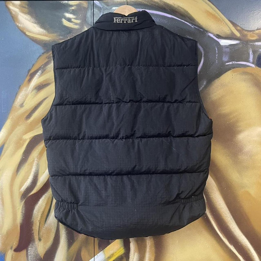 Y2K Ferrari Ripstop Gilet Puffer