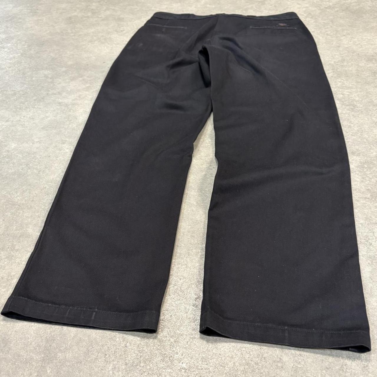 BR1912ZW-U - Vintage retro essential Black Dickies Straight Leg Trousers pants casual workwear #skater #utility #workwear #straightleg #dickies