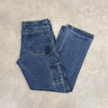 BR1912UC-U - Vintage retro essential  Dickies carpenter blue Wash Denim Jeans Trousers pants #denim #carpenter #jeans #dickies #skater