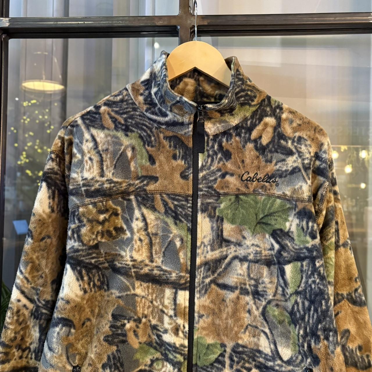 0125A26BR - Vintage Retro Essential Realtree Camouflage Khaki Green Brown Field Hunting graphic print Sweatshirt Full zip Fleece  #realtree #hunting #camo #utility