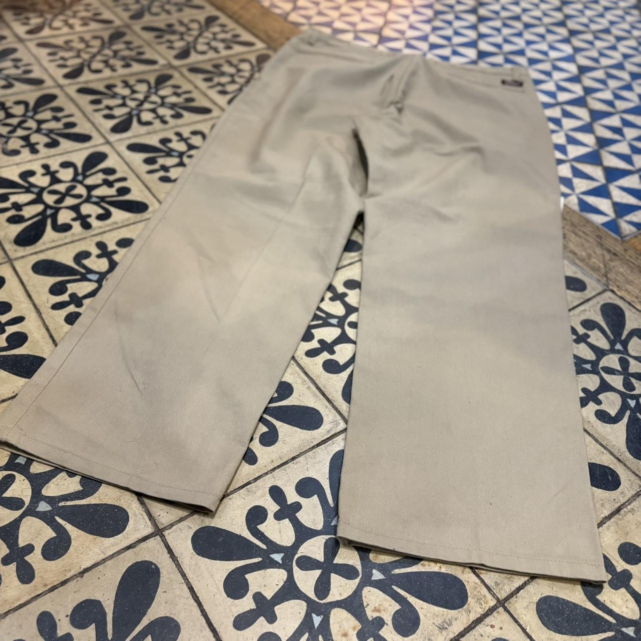 BR2306HU-F - Vintage Retro Essential Beige Dickies Trousers pants casual workwear #skater #utility #workwear #carpenter #dickies
