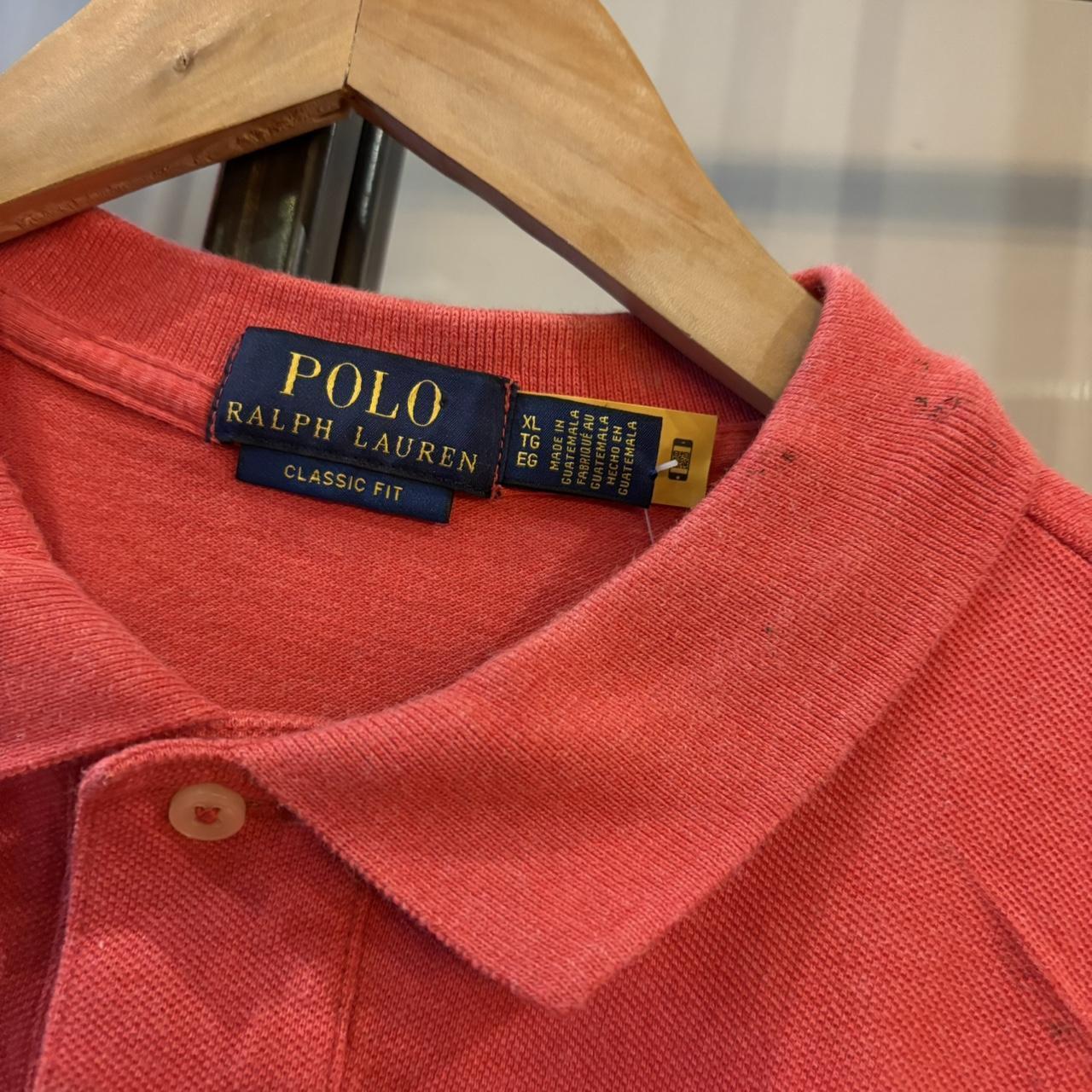 BR1209LO-P - Vintage Ralph Lauren Plain Pink Short Sleeve collared button up polo shirt top #Y2K #preppy #chiefkeef #smartcasual #oldmoney