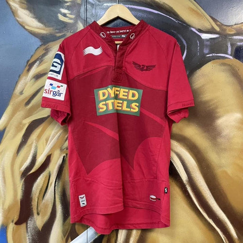 2013 Llanelli Scarlets Home Rugby Jersey Top