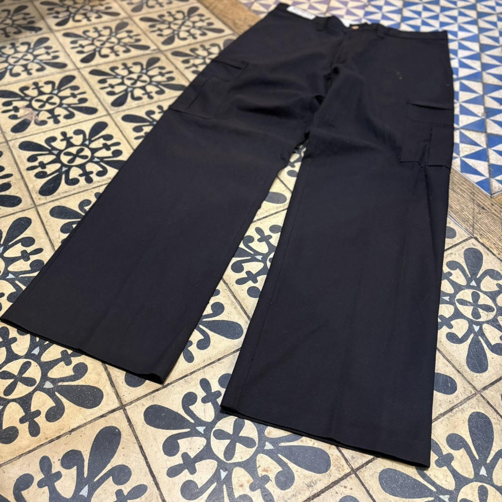 BR2306JB-P - Vintage retro essential Black Dickies carpenter cargo Trousers pants casual workwear #skater #utility #workwear #carpenter #dickies