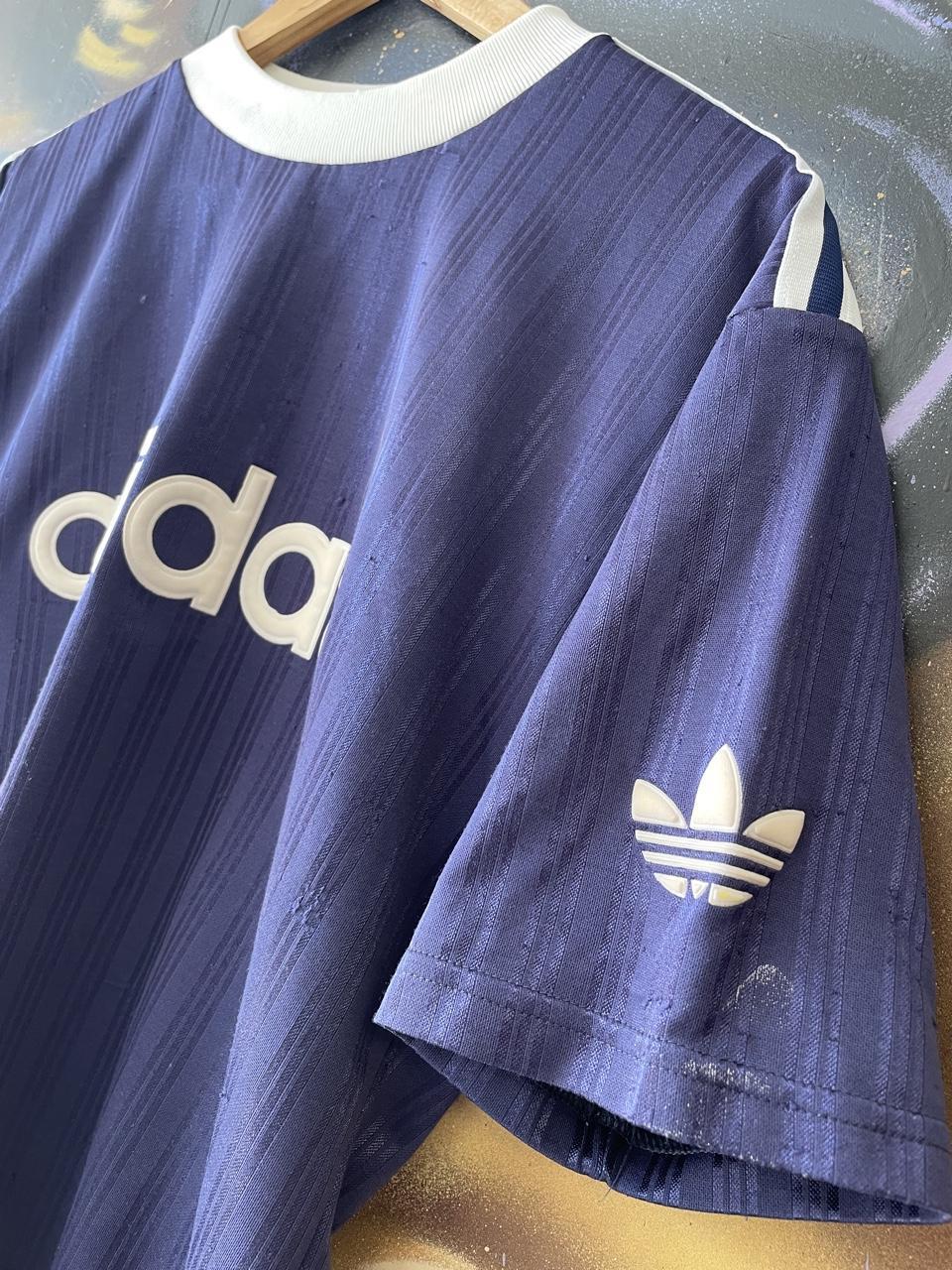 90s Adidas Spellout Trefoil Tee