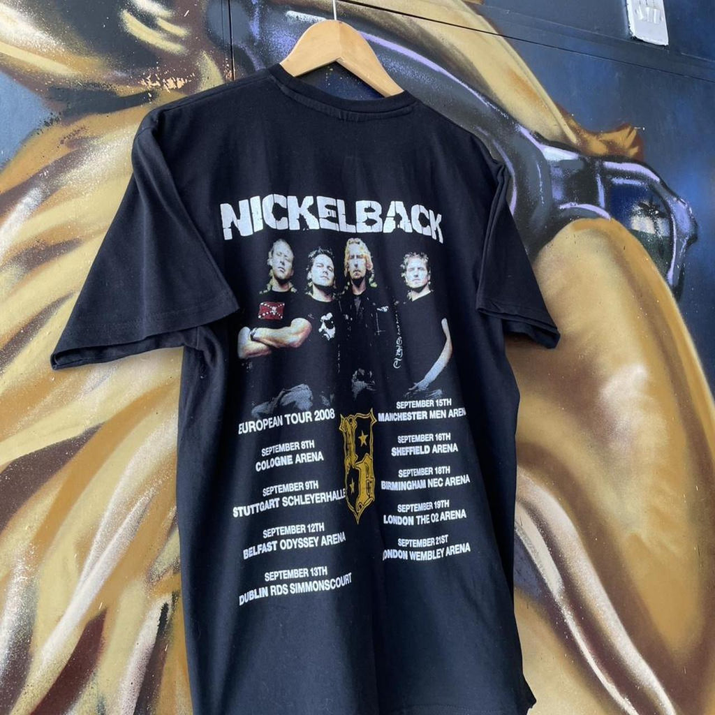 2008 Nickleback European Tour Graphic Tee