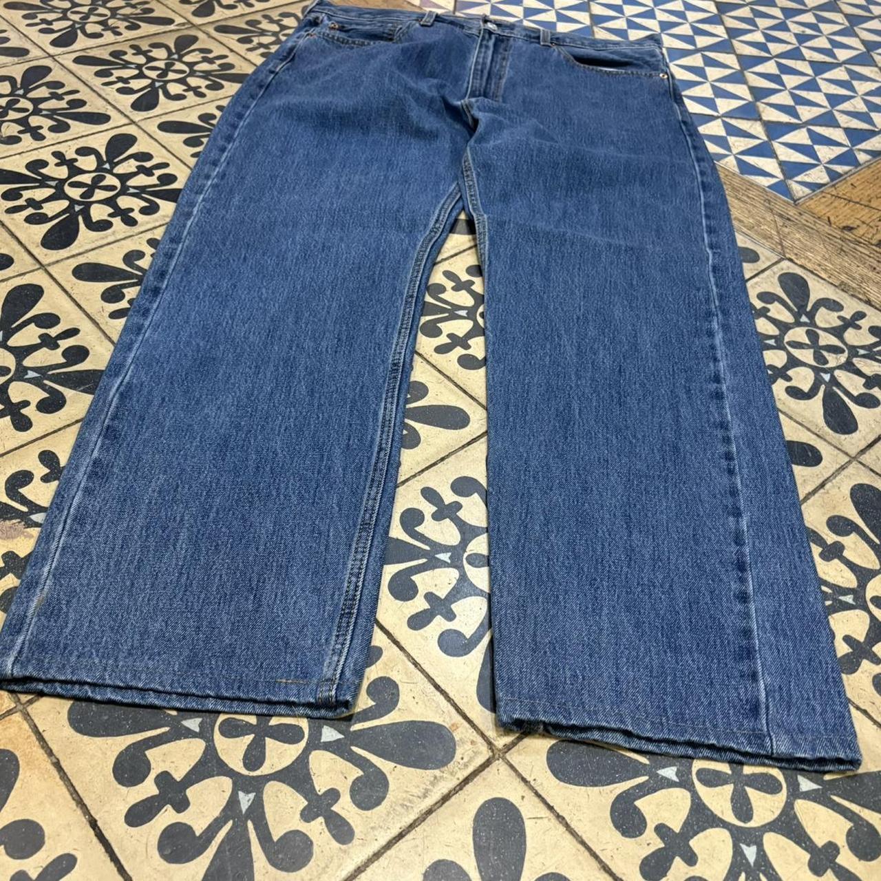 BR2804AZ-F - Vintage retro essential  Levi’s 505 Blue Wash Denim Jeans Trousers pants #denim #straightleg #levis505 #levis #jeans