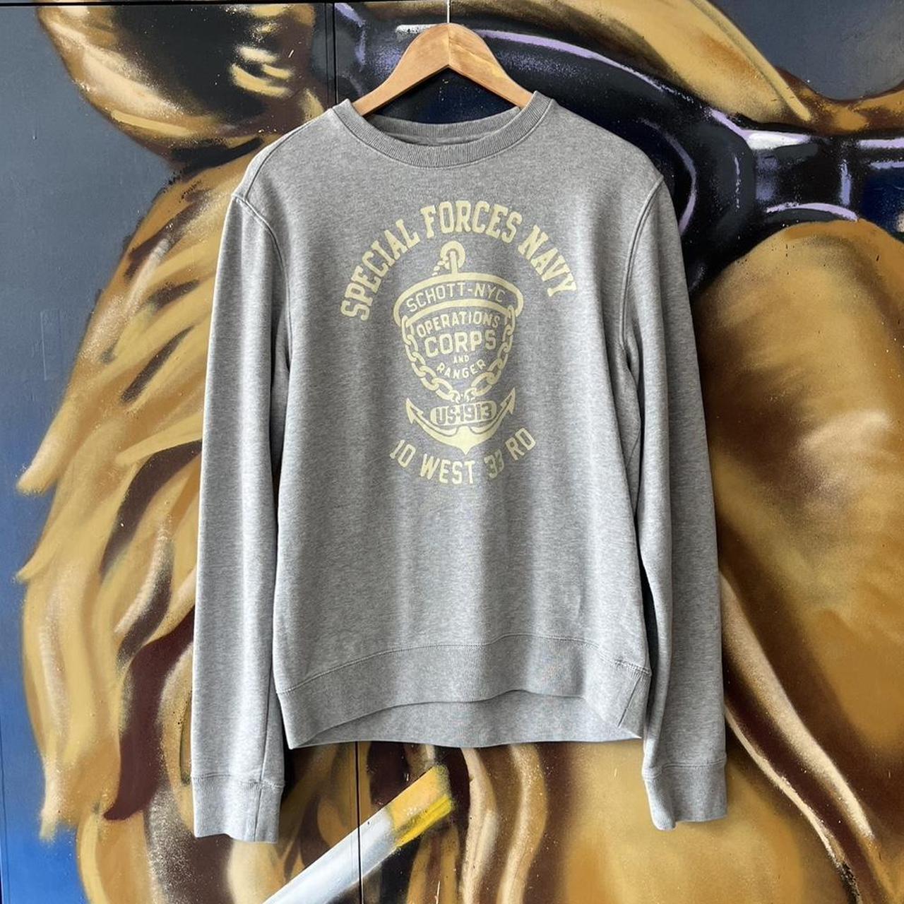 Schott Special Forces Graphic Sweatshirt