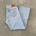 Levi’s 501 Light Wash Blue Denim Jeans