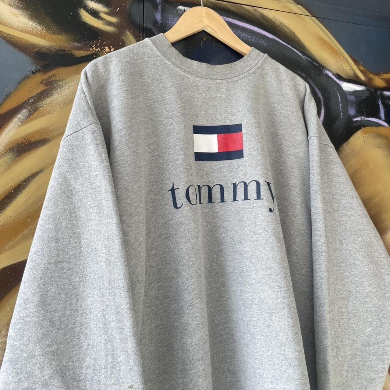 Tommy Hilfiger Flag Spellout Sweatshirt