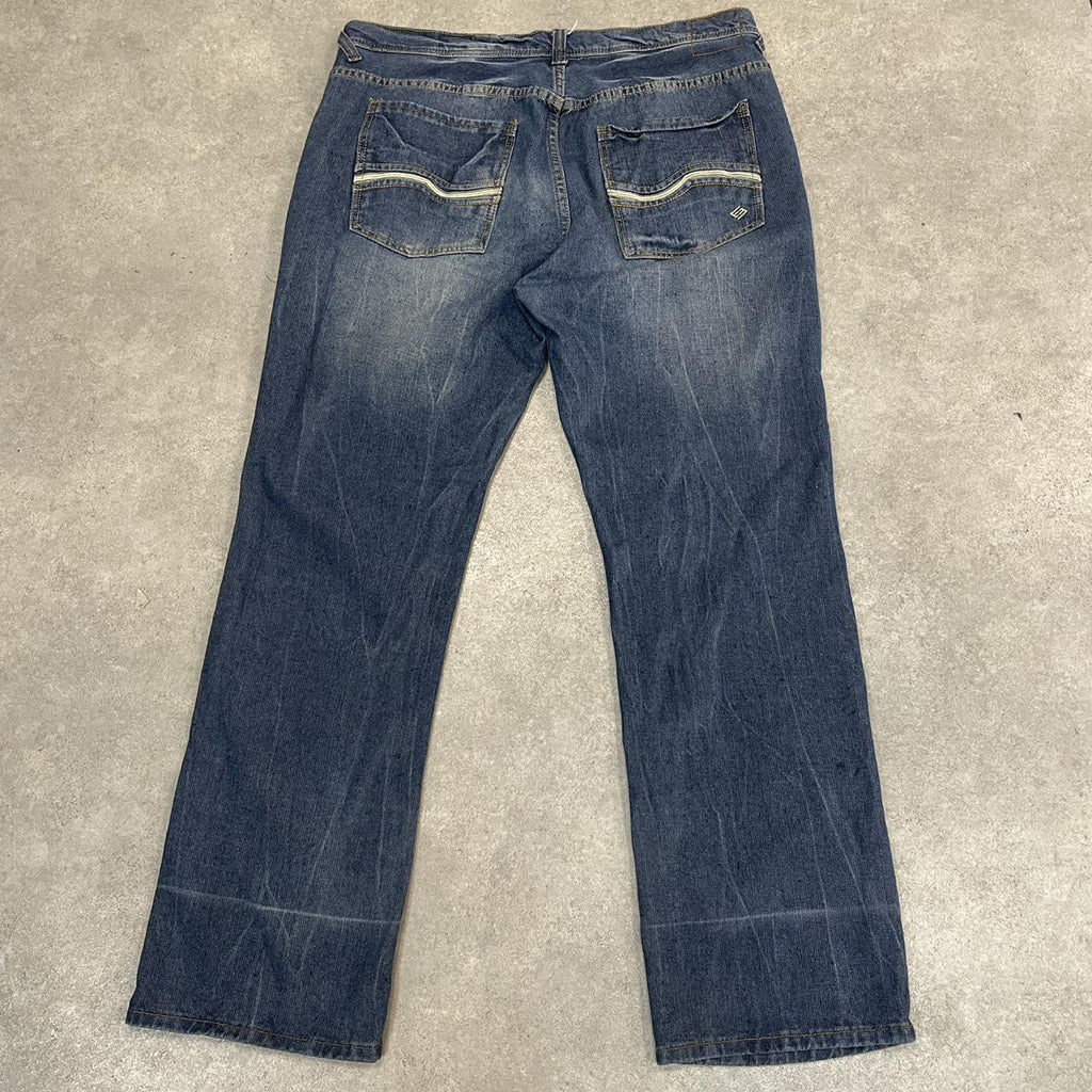 Enyce Baggy Y2K Hiphop Dark Wash Denim Jeans