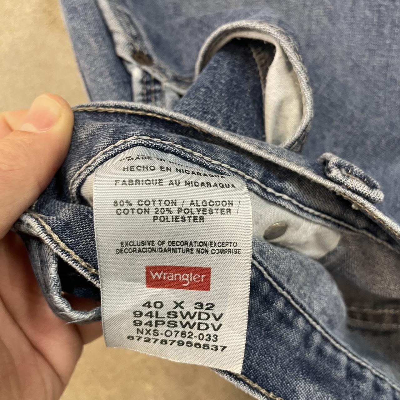 Wrangler Dark Wash Carpenter Denim Jeans