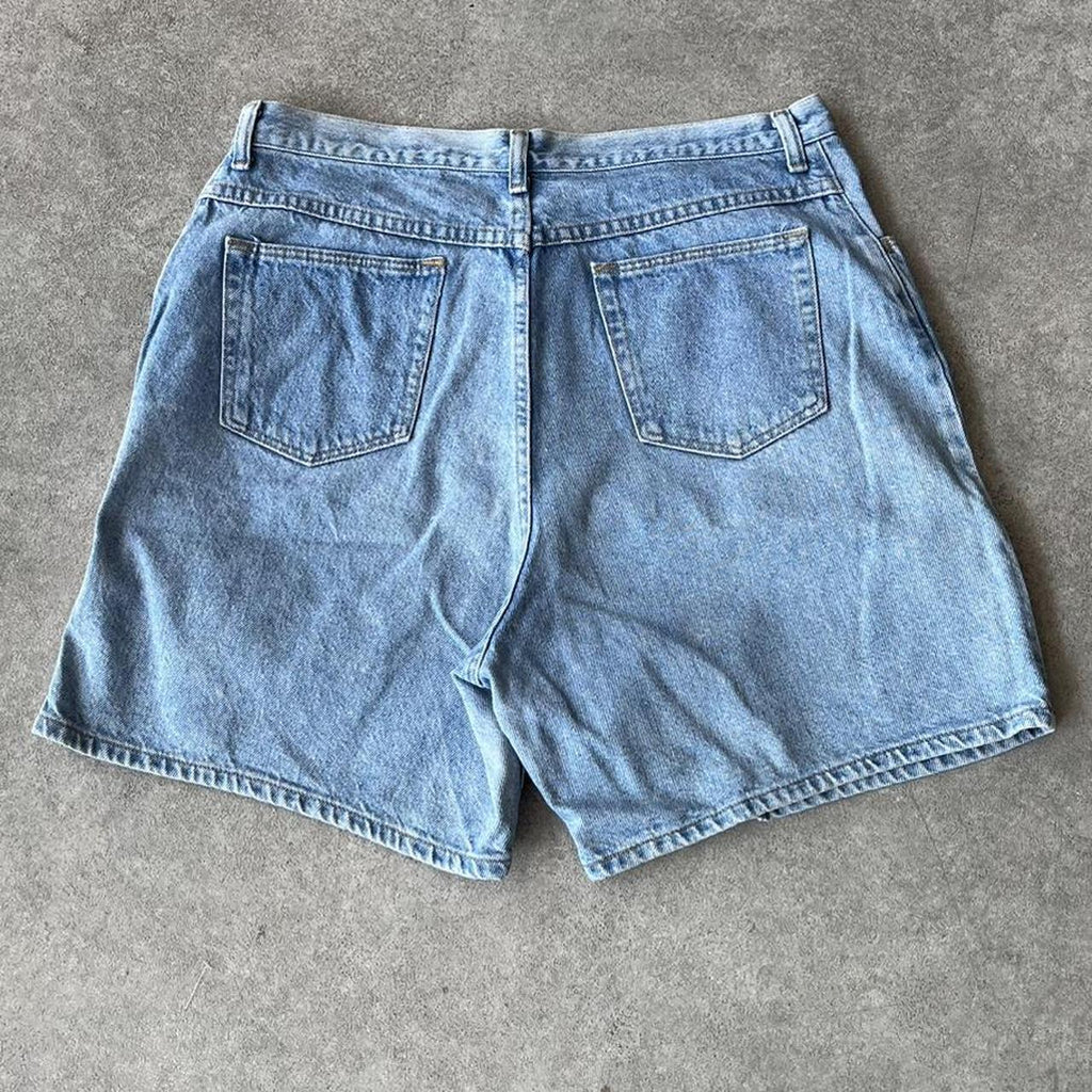 Wrangler Light Wash Denim Jorts