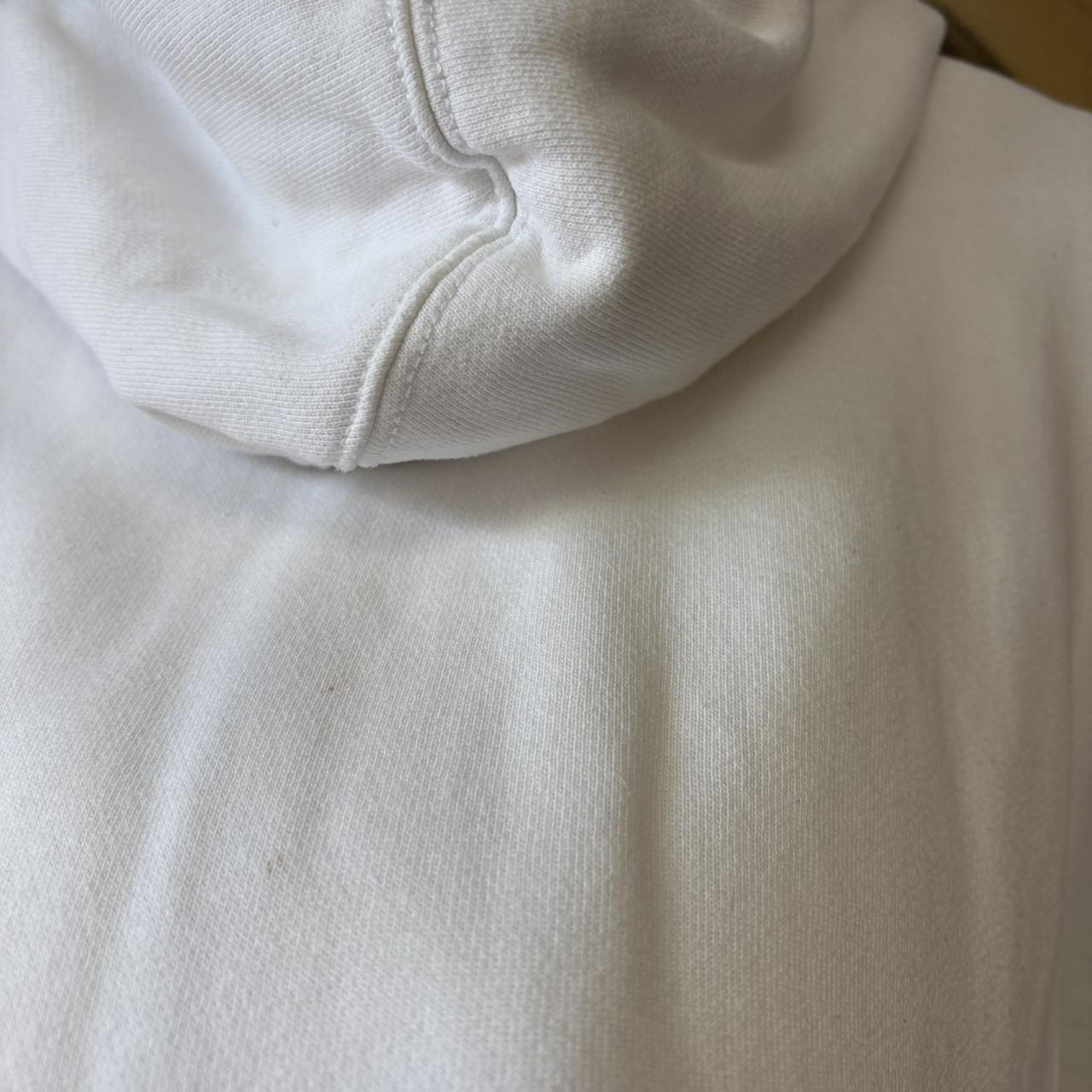 Vintage Ralph Lauren Mens XXL White Full Zip Up Hoodie Old Money Preppy Y2K 90s