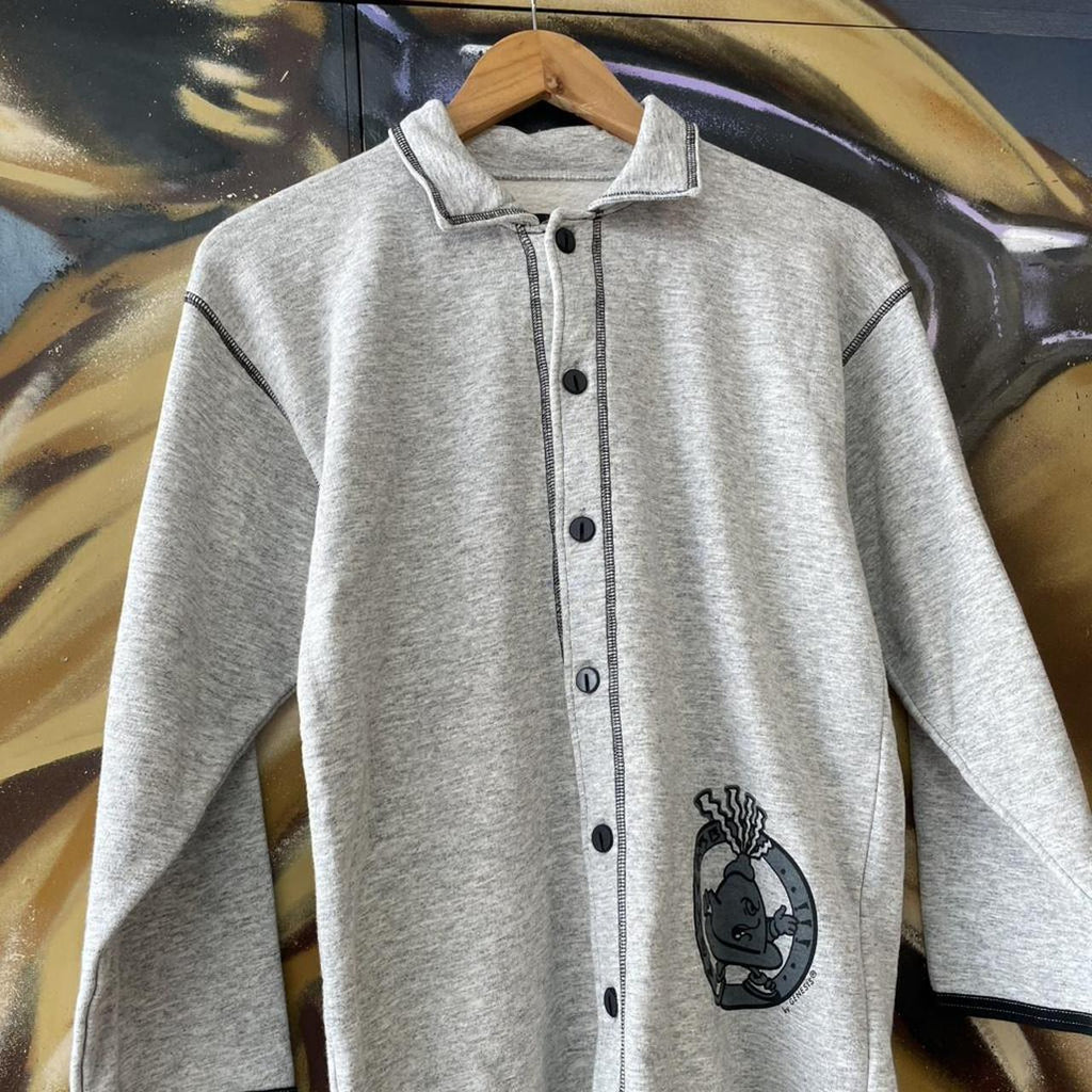 Genesis Surf Graphic Button Up Sweatshirt