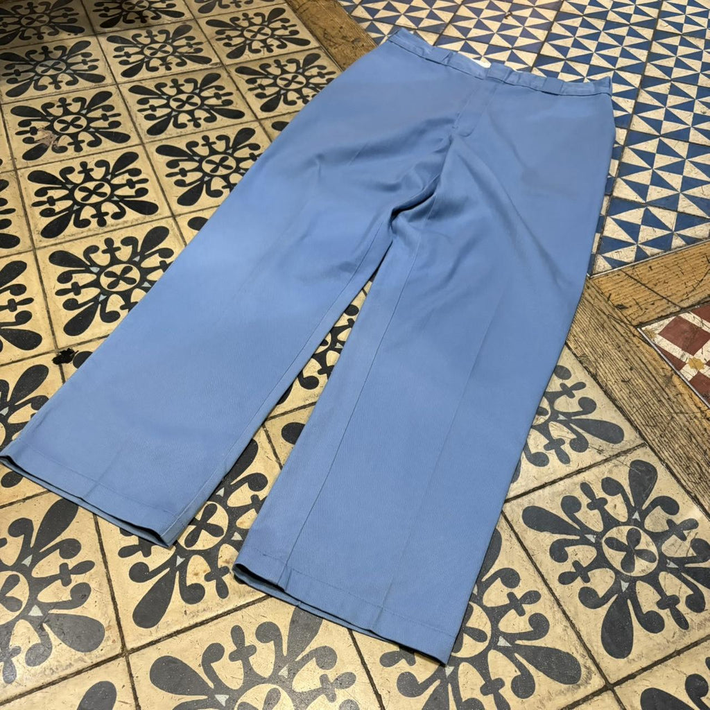 TRW474F-P - Vintage retro essential Dickies Baby Blue 874 Trousers pants casual workwear #skater #utility #workwear #carpenter #dickies