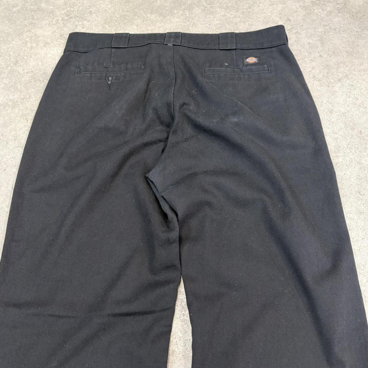 BR1912AAI-U - Vintage retro essential Black Dickies 774  Straight Leg Trousers pants casual workwear #skater #utility #workwear #straightleg #dickies