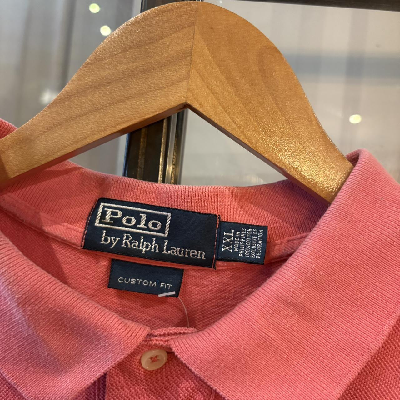 BR1209LW-P - Vintage Ralph Lauren Plain Pink Short Sleeve collared button up polo shirt top #Y2K #preppy #chiefkeef #smartcasual #oldmoney