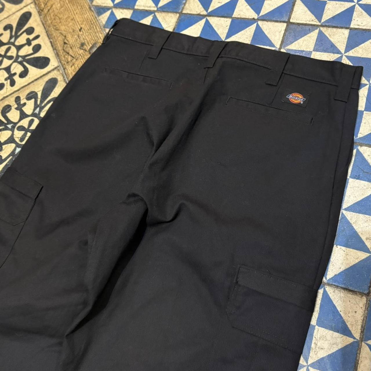 BR2306JB-P - Vintage retro essential Black Dickies carpenter cargo Trousers pants casual workwear #skater #utility #workwear #carpenter #dickies