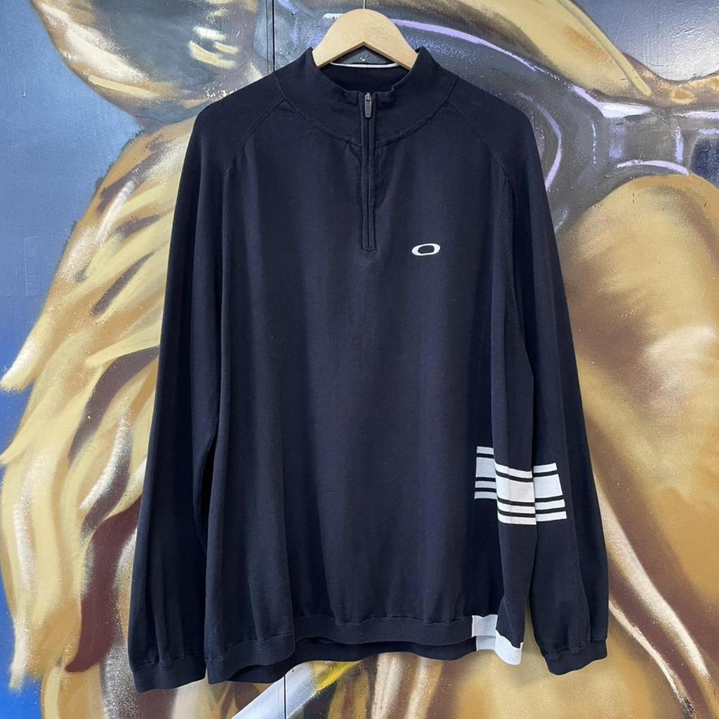 Oakley Embroidered Logo 1/4 Quarter Zip Sweatshirt