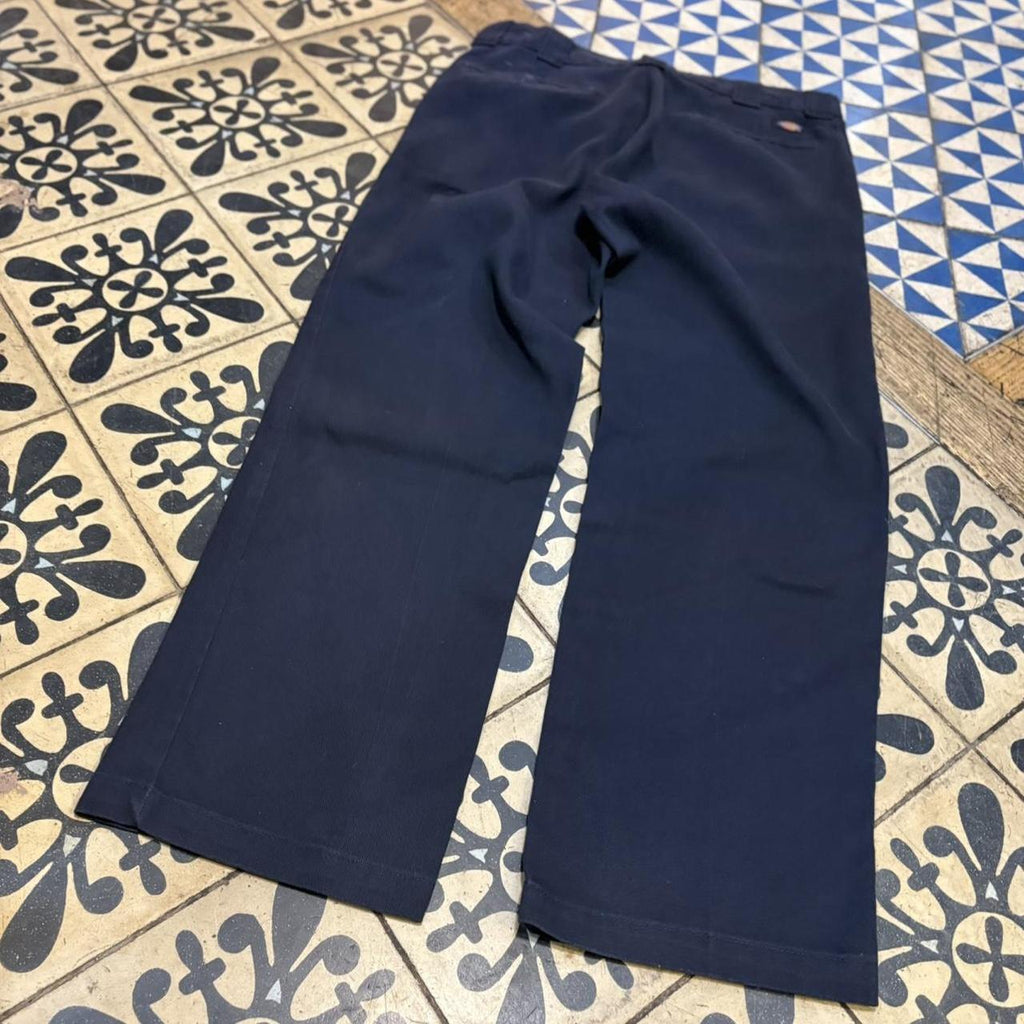 BR2306JH-F - Vintage retro essential Navy Dickies Trousers pants casual workwear #skater #utility #workwear #carpenter #dickies