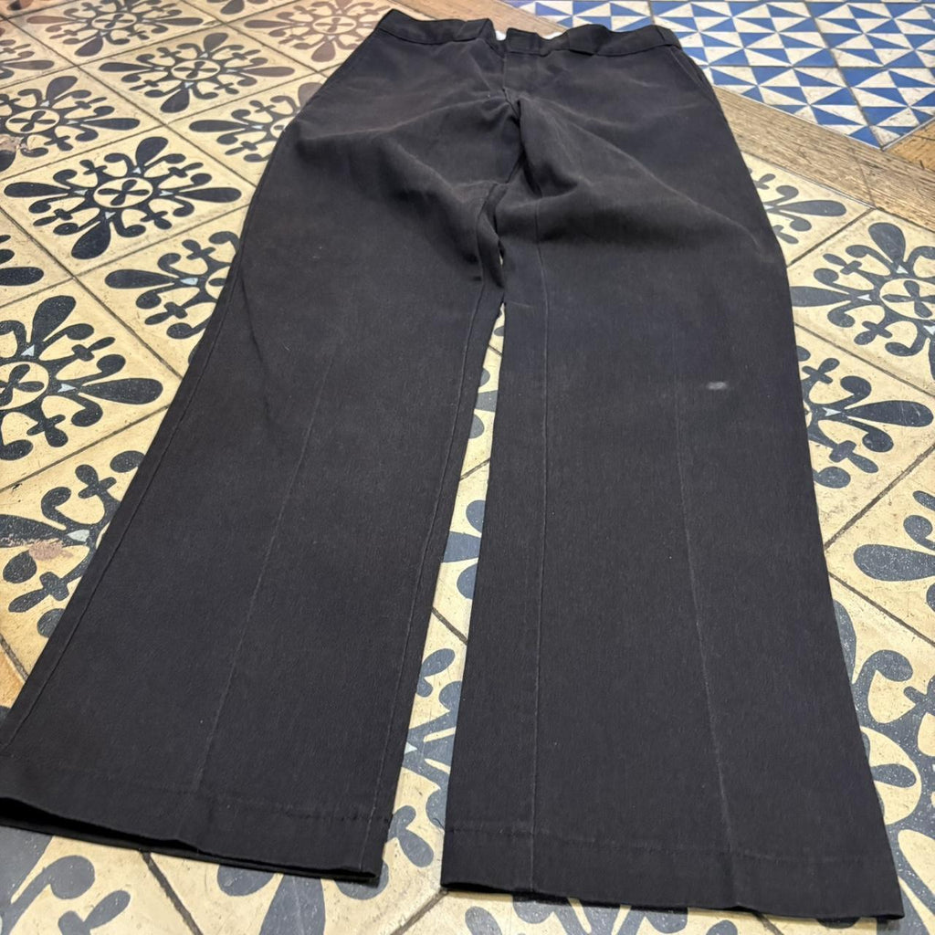BR1011CD-P - Vintage retro essential Black Dickies 874 Straight Leg Trousers pants casual workwear #skater #utility #workwear #straightleg #dickies