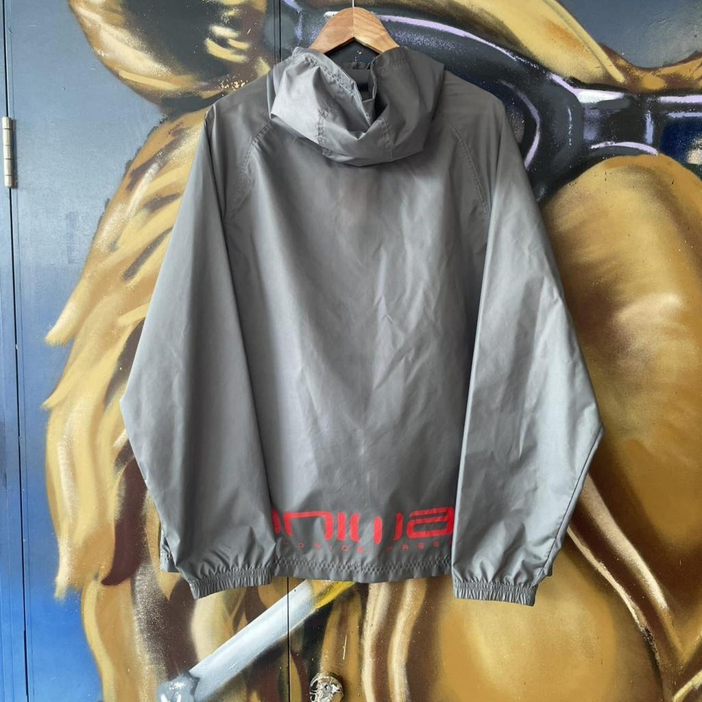 Y2K Animal Quarter Zip Windbreaker Rain Jacket