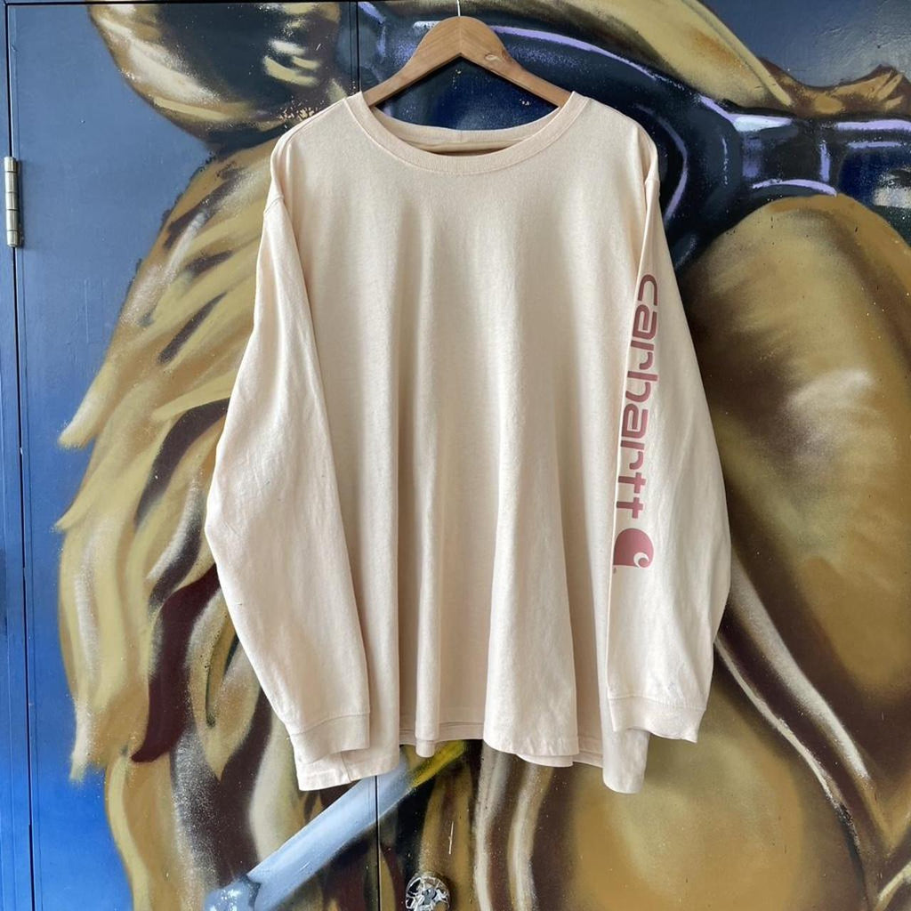 Carhartt Essential Sleeve Logo Long Sleeve Tee