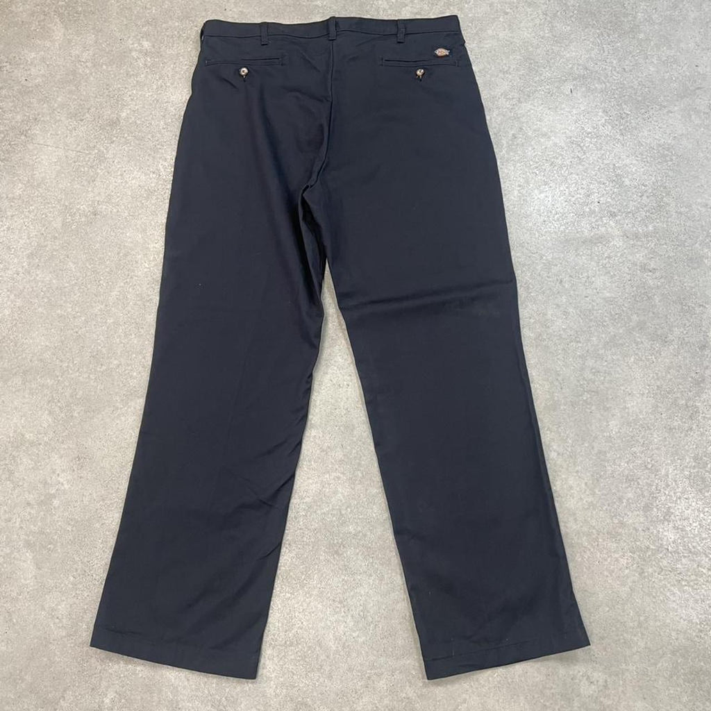 Dickies Black Chino Skater Trousers Workwear Pants