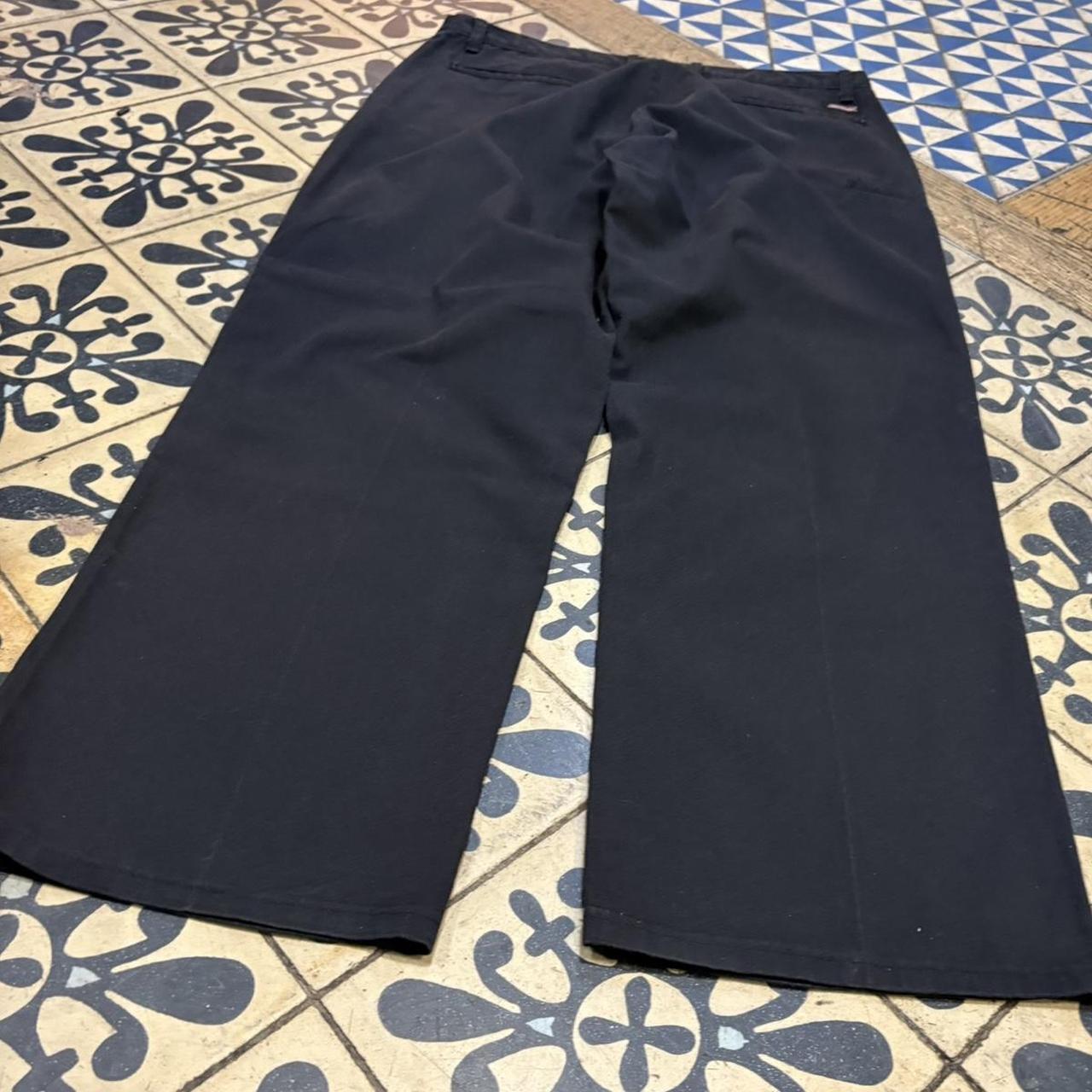 BR1011CX-F - Vintage retro essential Black Dickies Straight Leg Trousers pants casual workwear #skater #utility #workwear #straightleg #dickies