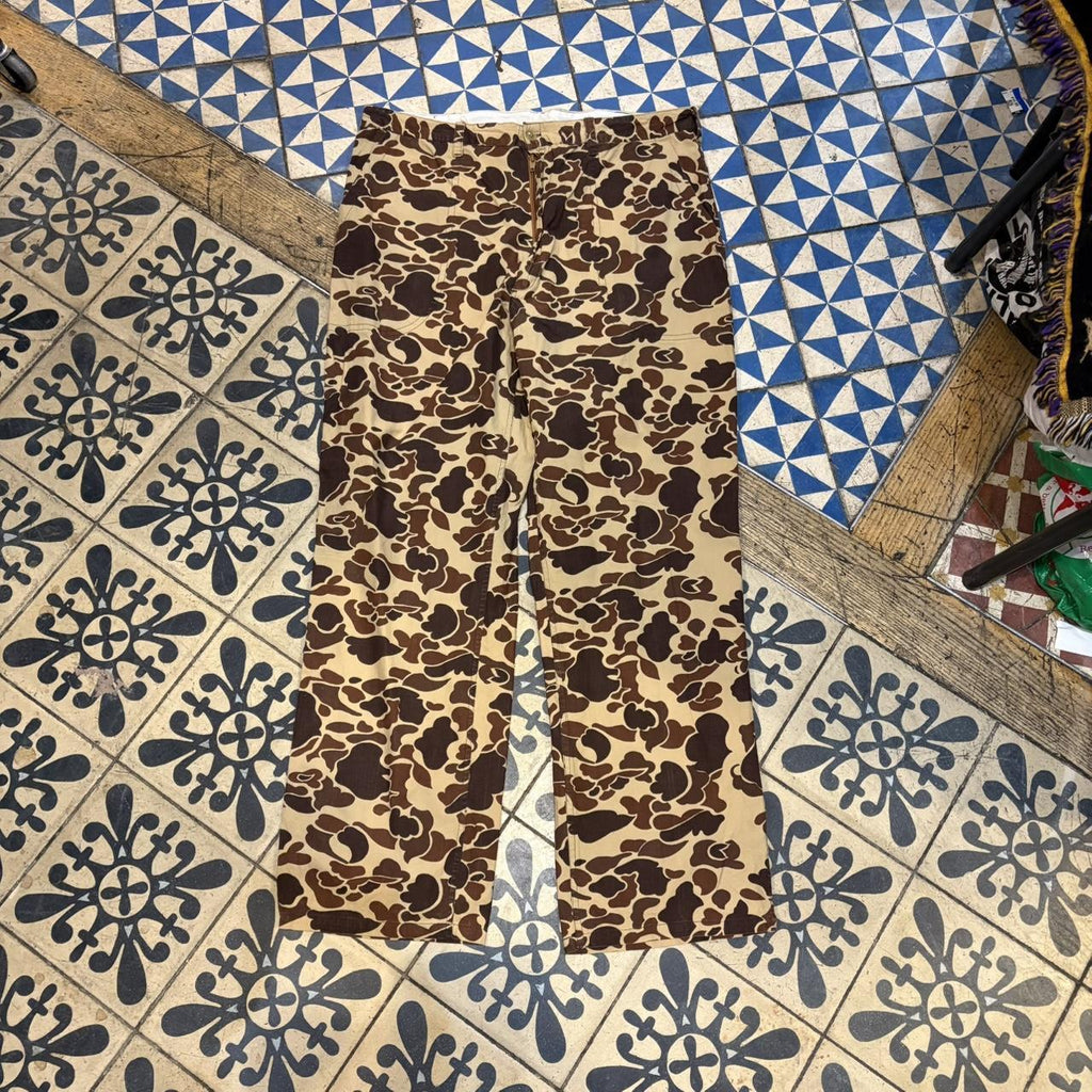 RTB093P - Vintage retro essential woodland RealTree adjustable cargos camo camouflage Carpenter Pants Trousers bottoms wide straight leg hip hop #skater #realtree #camo #y2k #baggy