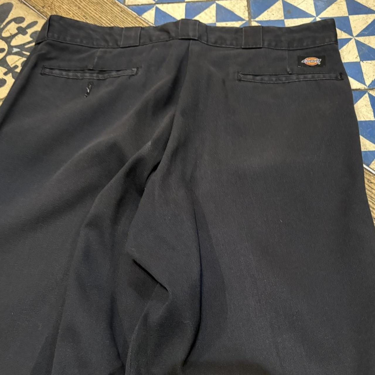 BR1011CV-F - Vintage retro essential Black Dickies Straight Leg Trousers pants casual workwear #skater #utility #workwear #straightleg #dickies