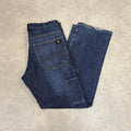 BR2701EB-P - Vintage retro essential  Dickies carpenter Dark Blue Wash Denim Jeans Trousers pants #denim #carpenter #dickies #skater #jeans