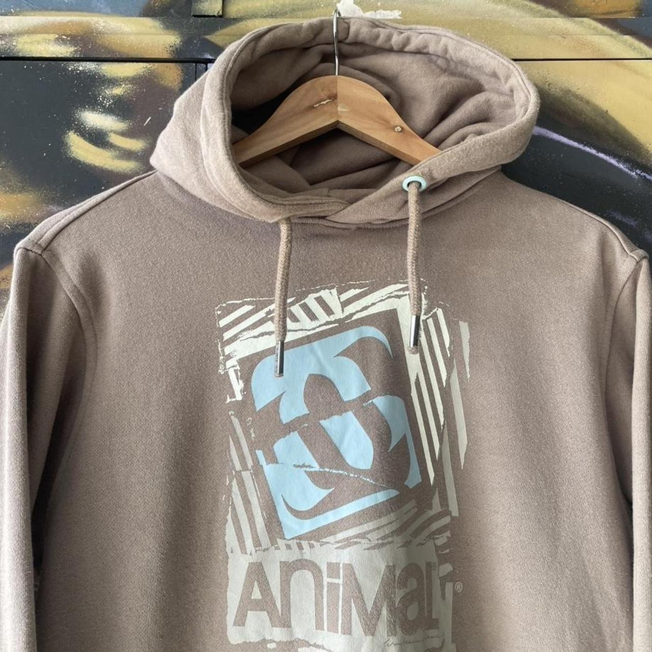 Y2K Animal Centre Graphic Hoodie