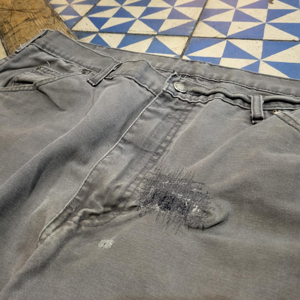 TRW235BR - Vintage retro essential Grey Dickies carpenter Trousers pants casual workwear #skater #utility #workwear #carpenter #dickies