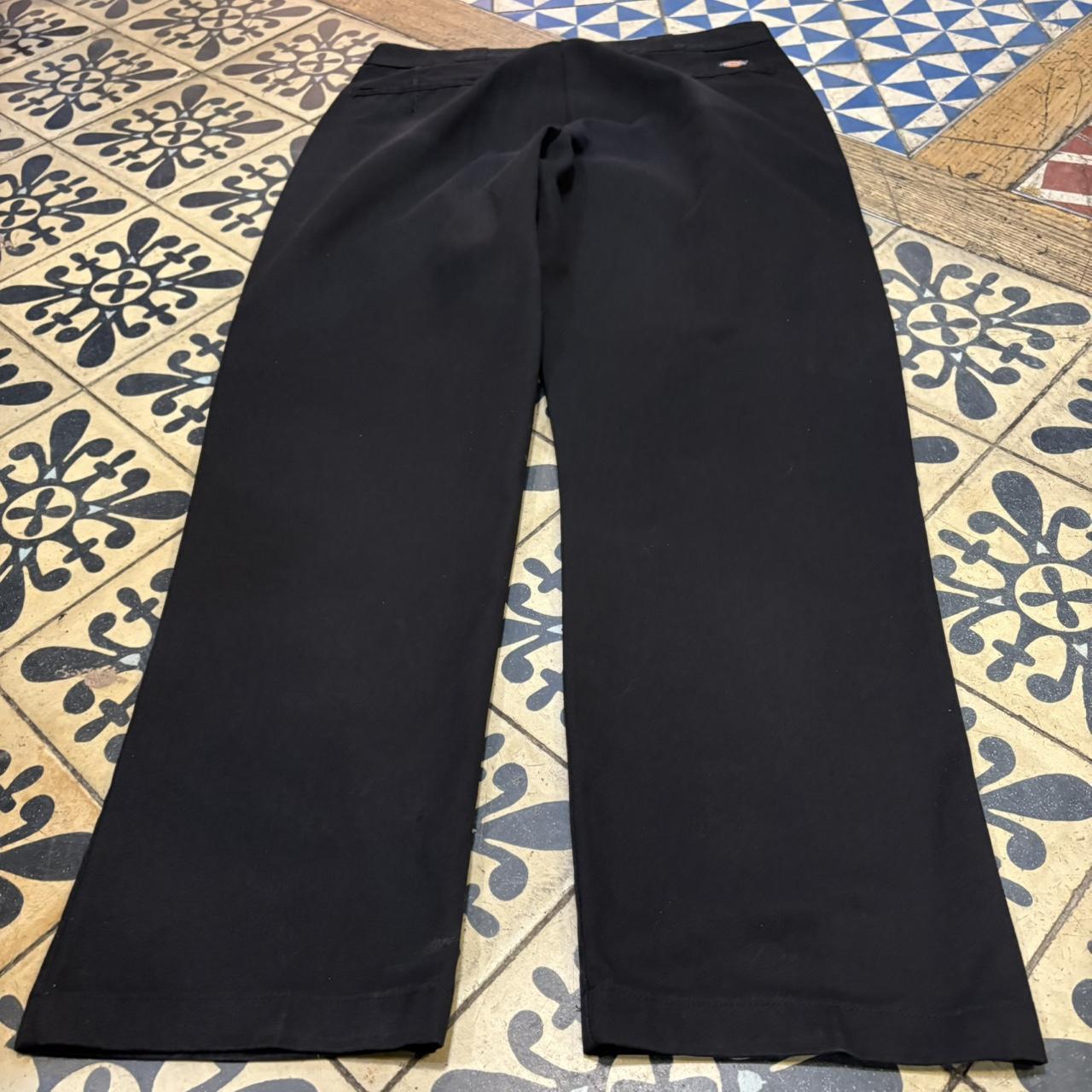 BR1011DG-F - Vintage retro essential Black Dickies Black Straight Leg Trousers pants casual workwear #skater #utility #workwear #straightleg #dickies